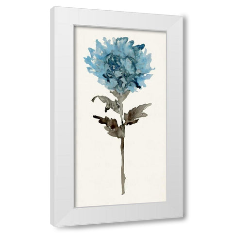 Flourishing Floral III   White Modern Wood Framed Art Print by Stellar Design Studio