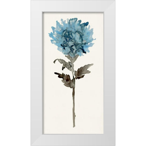 Flourishing Floral III   White Modern Wood Framed Art Print by Stellar Design Studio