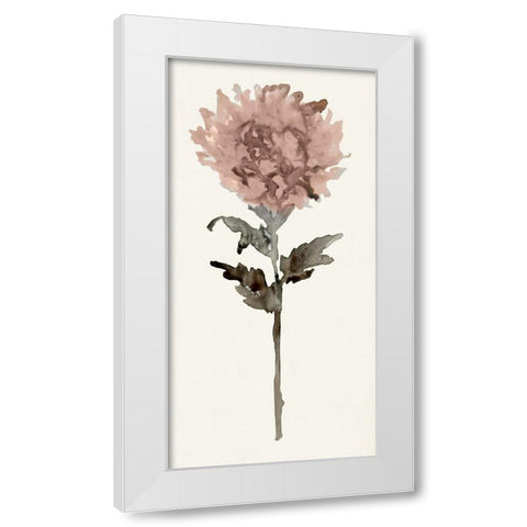 Flourishing Floral IV   White Modern Wood Framed Art Print by Stellar Design Studio