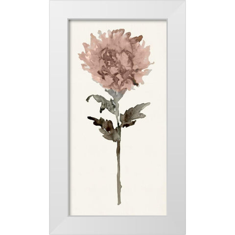 Flourishing Floral IV   White Modern Wood Framed Art Print by Stellar Design Studio