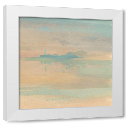 Pastel Countryide III White Modern Wood Framed Art Print by Stellar  Design Studio