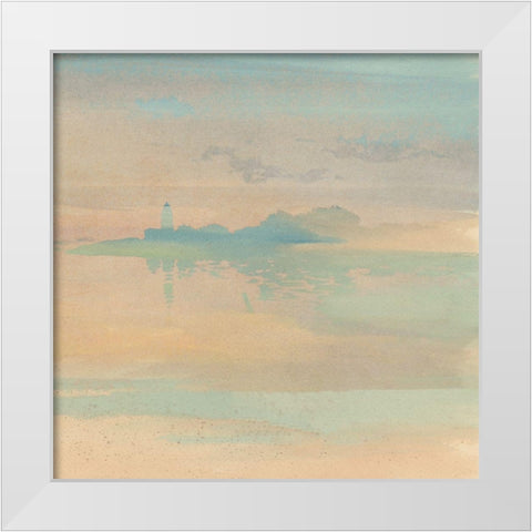 Pastel Countryide III White Modern Wood Framed Art Print by Stellar  Design Studio