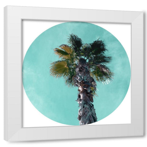 Ocean Drive II  White Modern Wood Framed Art Print by J:L Design