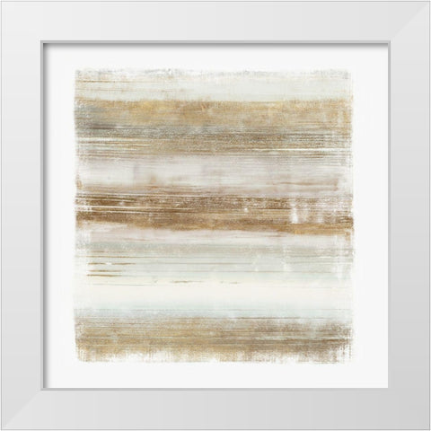 Coexist IÂ  White Modern Wood Framed Art Print by Medvedeva, Anna