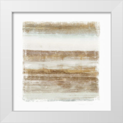 Coexist II   White Modern Wood Framed Art Print by Medvedeva, Anna
