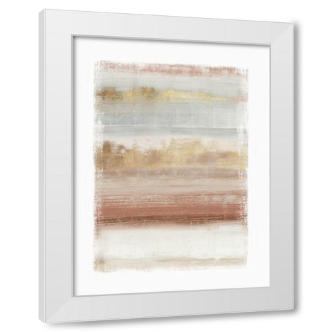 Apprehend  White Modern Wood Framed Art Print by Medvedeva, Anna
