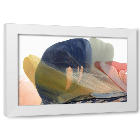 Bliss of Amazement  White Modern Wood Framed Art Print by McFarland, Vicki