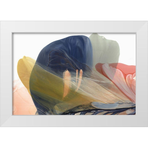 Bliss of Amazement  White Modern Wood Framed Art Print by McFarland, Vicki