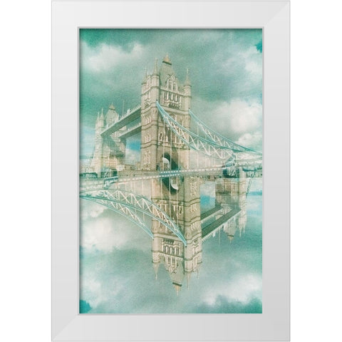 Enveloped  White Modern Wood Framed Art Print by Vandenabeele, Robin