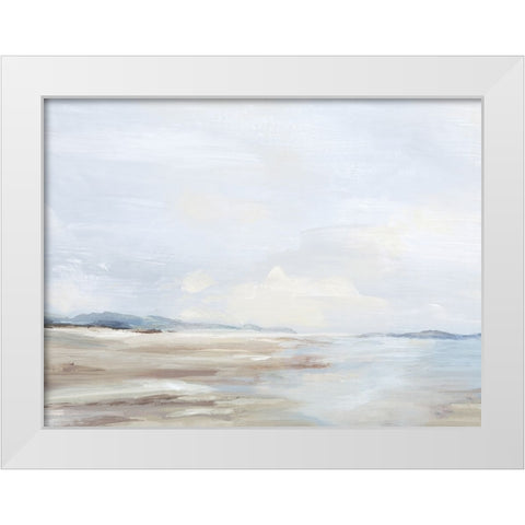 Tranquility of Water II White Modern Wood Framed Art Print by Mavis, Luna