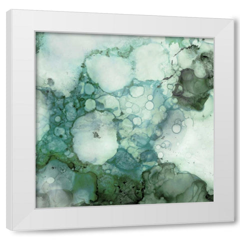 Zen Panel I White Modern Wood Framed Art Print by Kroeker, Wendy