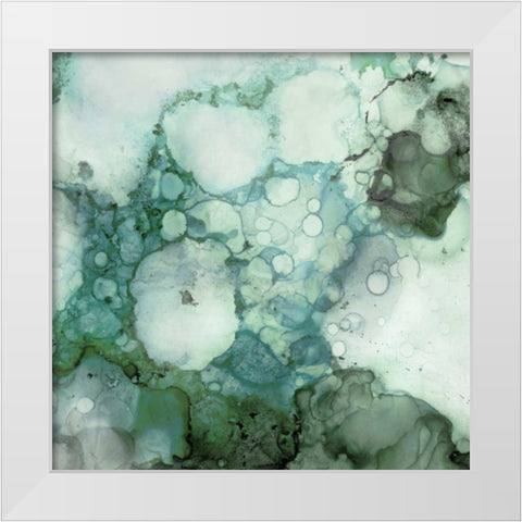 Zen Panel I White Modern Wood Framed Art Print by Kroeker, Wendy