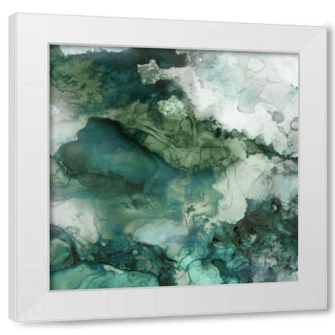 Zen Panel II White Modern Wood Framed Art Print by Kroeker, Wendy