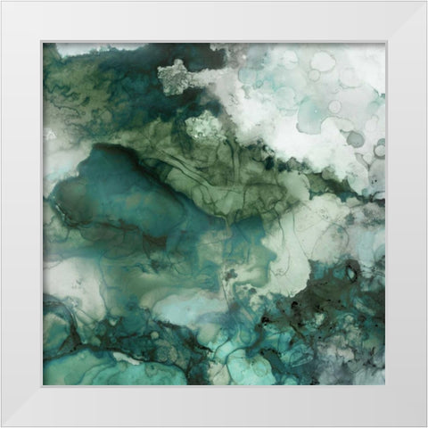 Zen Panel II White Modern Wood Framed Art Print by Kroeker, Wendy