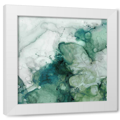Zen Panel IV White Modern Wood Framed Art Print by Kroeker, Wendy