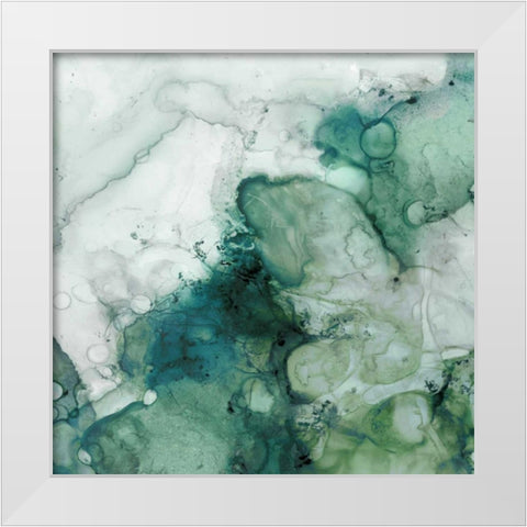 Zen Panel IV White Modern Wood Framed Art Print by Kroeker, Wendy