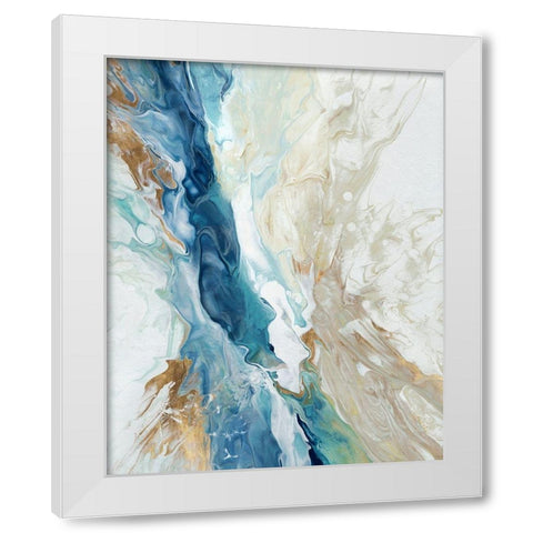 Niagara  White Modern Wood Framed Art Print by Kroeker, Wendy