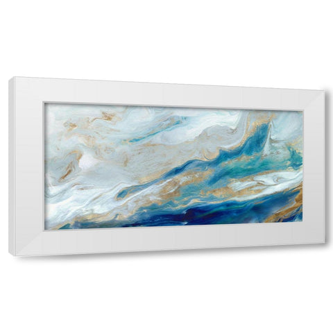 Eternal Bliss  White Modern Wood Framed Art Print by Kroeker, Wendy