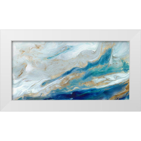 Eternal Bliss  White Modern Wood Framed Art Print by Kroeker, Wendy