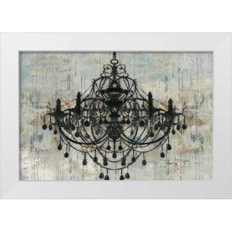 Pallas Black  White Modern Wood Framed Art Print by Wilson, Aimee