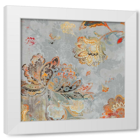 Vanity II White Modern Wood Framed Art Print by Wilson, Aimee