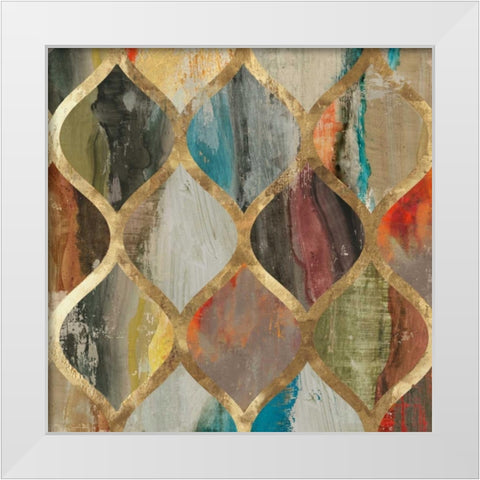 Ecliptic II White Modern Wood Framed Art Print by Wilson, Aimee