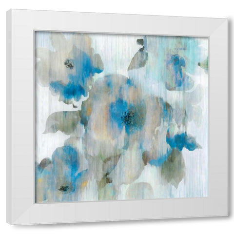 Forget Me Not II White Modern Wood Framed Art Print by Wilson, Aimee