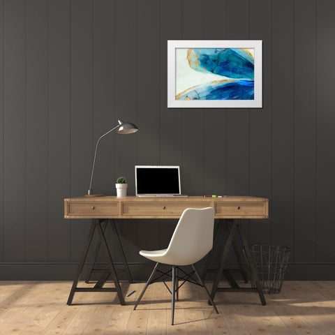 Wing II White Modern Wood Framed Art Print by Wilson, Aimee