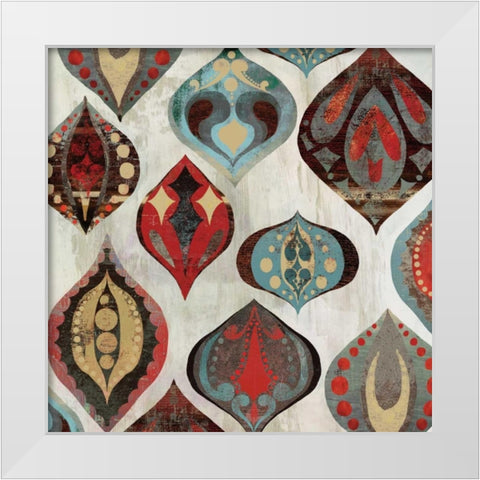 Ornamental II White Modern Wood Framed Art Print by Aimee