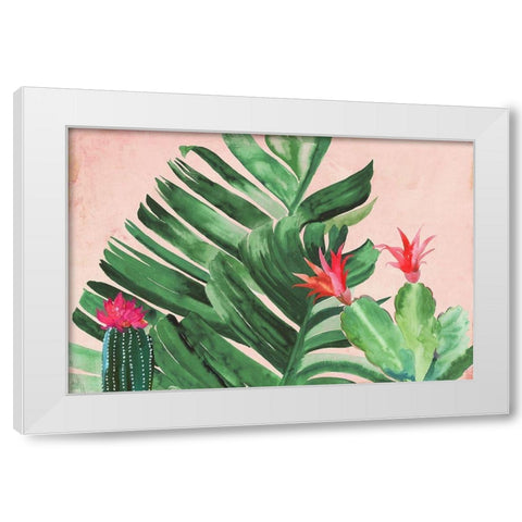 Tropical Paradise White Modern Wood Framed Art Print by Wilson, Aimee