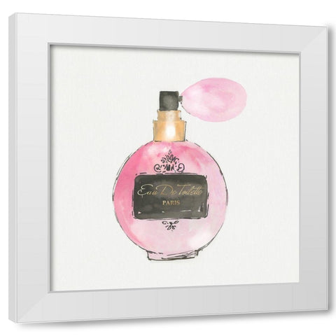 Perfume Paris I  White Modern Wood Framed Art Print by Aimee Wilson
