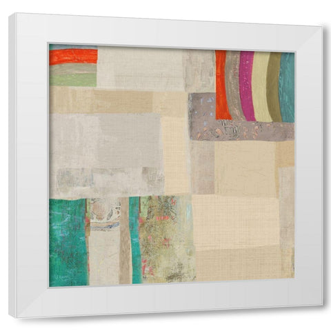 Bright Field I White Modern Wood Framed Art Print by Wilson, Aimee