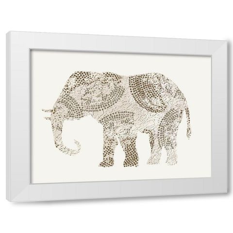 Ancient Trove I White Modern Wood Framed Art Print by Wilson, Aimee