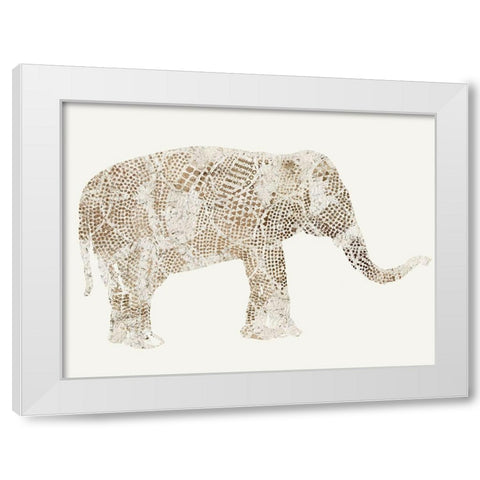 Ancient Trove II White Modern Wood Framed Art Print by Wilson, Aimee