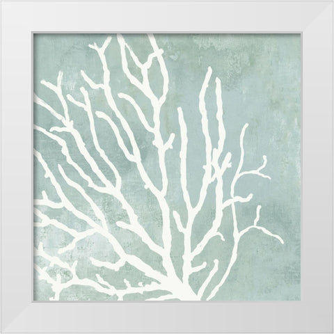 Sea Crown I White Modern Wood Framed Art Print by Wilson, Aimee