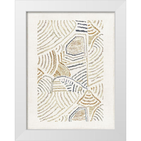 Dreamy Geo I  White Modern Wood Framed Art Print by Wilson, Aimee