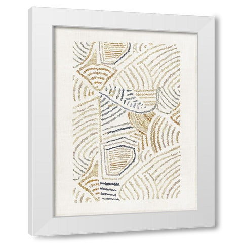 Dreamy Geo II White Modern Wood Framed Art Print by Wilson, Aimee