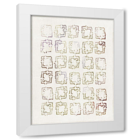 Dreamy Geo III White Modern Wood Framed Art Print by Wilson, Aimee