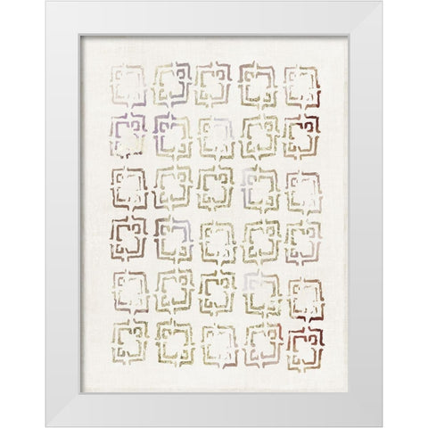 Dreamy Geo III White Modern Wood Framed Art Print by Wilson, Aimee