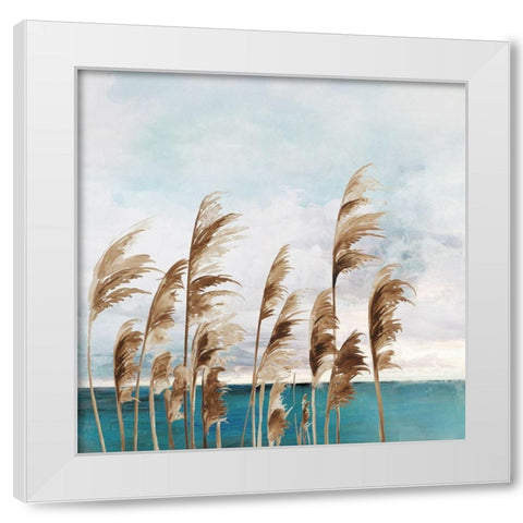 Summer Wind I  White Modern Wood Framed Art Print by Wilson, Aimee