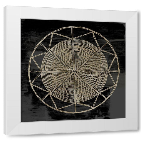 Woven Dreams I  White Modern Wood Framed Art Print by Wilson, Aimee