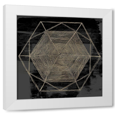 Woven Dreams II White Modern Wood Framed Art Print by Wilson, Aimee