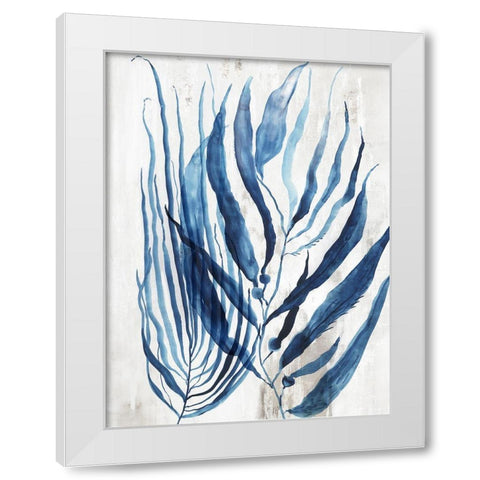 Coral Plant II White Modern Wood Framed Art Print by Wilson, Aimee