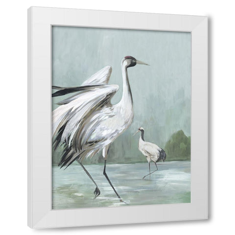 Noble Beauty II White Modern Wood Framed Art Print by Wilson, Aimee