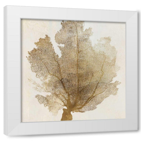 Luxe Coral II White Modern Wood Framed Art Print by Wilson, Aimee