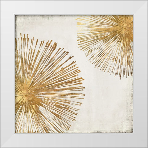 Gold Star I White Modern Wood Framed Art Print by Wilson, Aimee