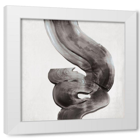 Outside II Grey Version White Modern Wood Framed Art Print by Wilson, Aimee