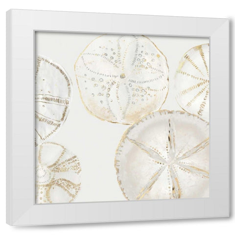 Sea Patterns I White Modern Wood Framed Art Print by Wilson, Aimee