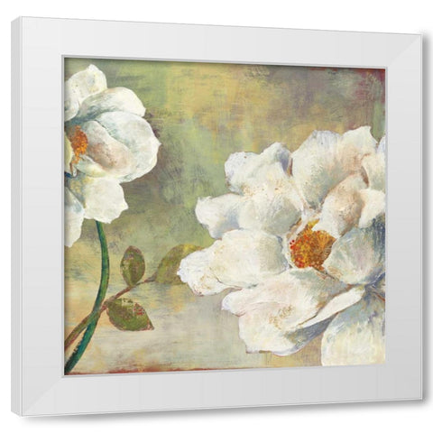 Passionate I  White Modern Wood Framed Art Print by Wilson, Aimee