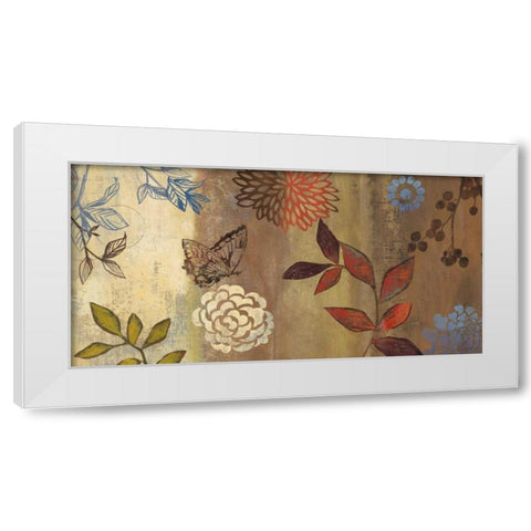 Natura II White Modern Wood Framed Art Print by Wilson, Aimee